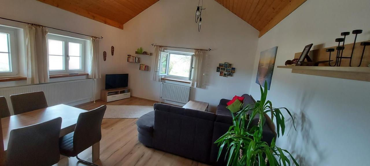 Ruhig Gelegene Ferienwohnung Im Gruenen Mit Terrasse Und Kleinem Garten Rotthalmuenster 外观 照片